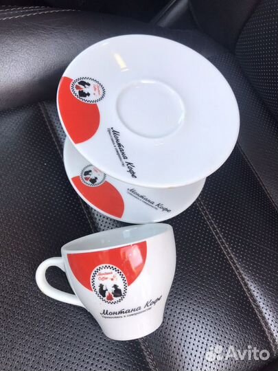 Кофейная чашка с блюдцем Монтана