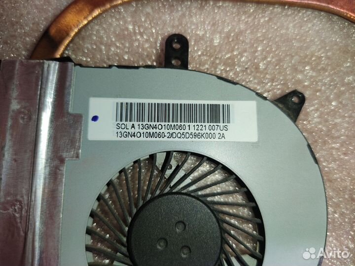 Система охлаждения для ноутбука asus F401U