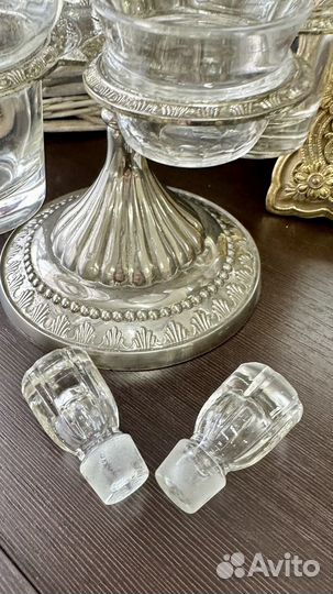 Старинный сервировочный круэт. Франция