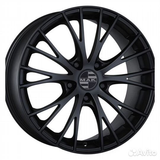 MAK Rennen 19X8.5J 5X112 ET21 DIA66.45 Matt Black