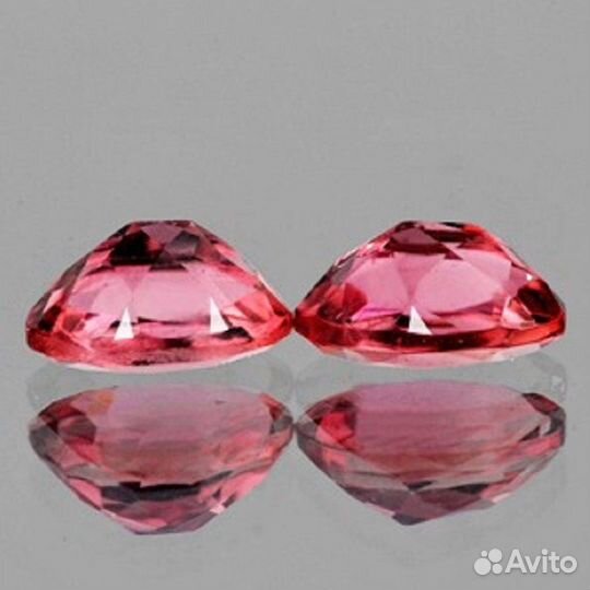 Турмалин натуральный 0,89Ct 6х4мм 1к-кт VVS Овал