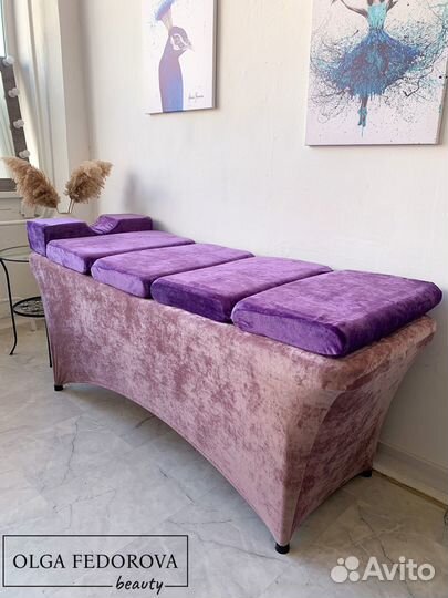 Матрас на кушетку для наращивания с эффектом памят