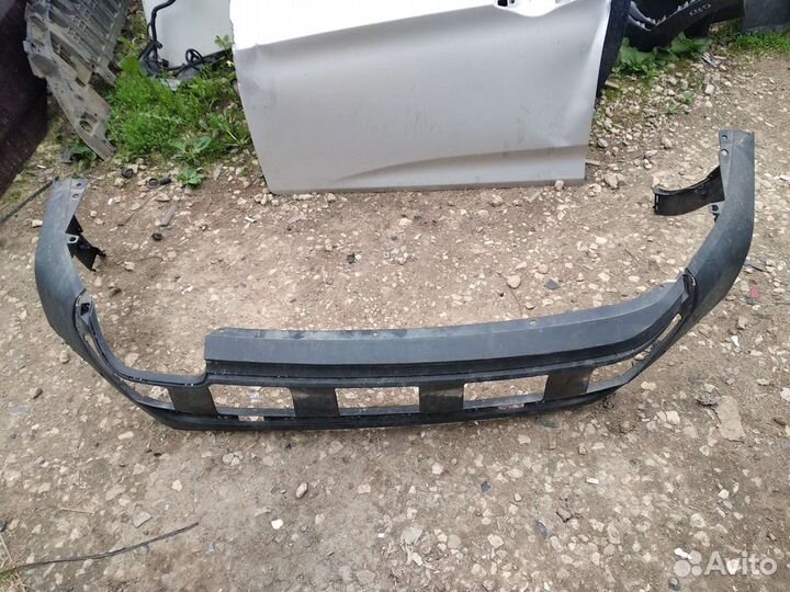 Юбка заднего бампера Санта Фе 4