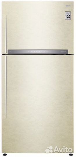 Холодильник LG GR-H802hehz бежевый (86 ширина)
