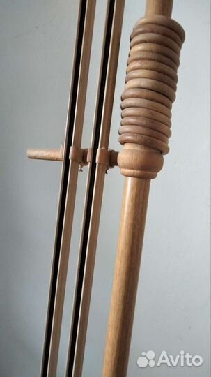 Карниз для штор деревянный б/у