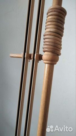 Карниз для штор деревянный б/у