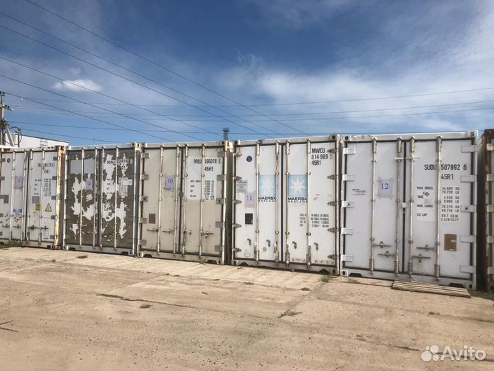 Аренда рефконтейнера 40 футов