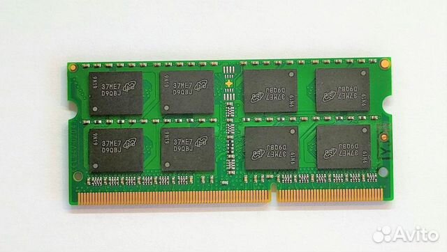 Micron ddr3l SO-dimm 8Gb 1600 память для ноутбук