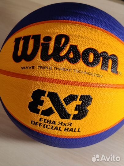 Баскетбольный мяч Wilson Fiba 3x3 оригинал (новый)