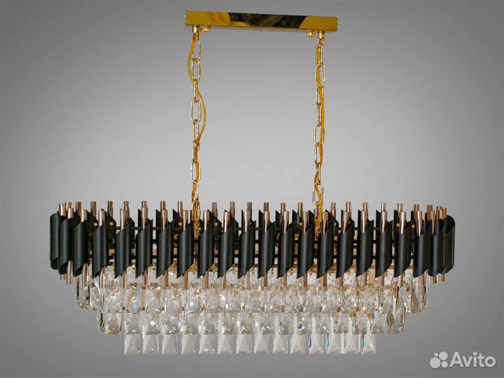 Хрустальная Люстра трубочки