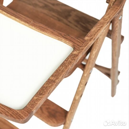 Стульчик для кормления, цвет темный тик