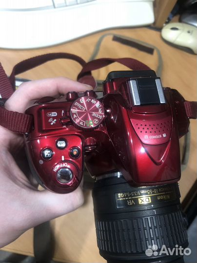 Зеркальный фотоаппарат nikon d5300 kit vrii red