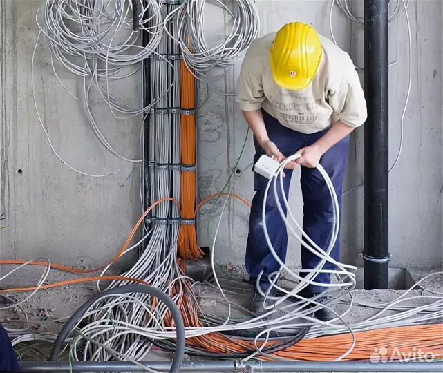 Электрик - электромонтажные работы под ключ