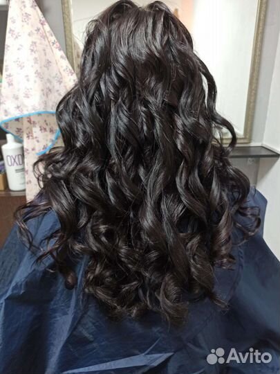 Плетение кос, локоны