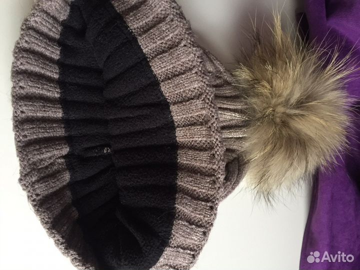 Шапка зимняя размер 53-56