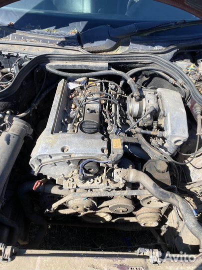 Mercedes w202 c200 двигатель 2.0 МКПП