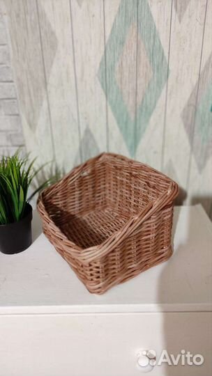 Корзина плетеная для хранения