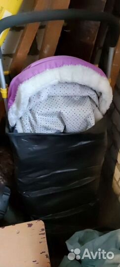 Детские санки коляска ника