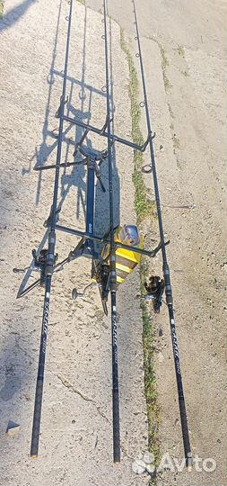 Карповый комплект #6 на три удилища