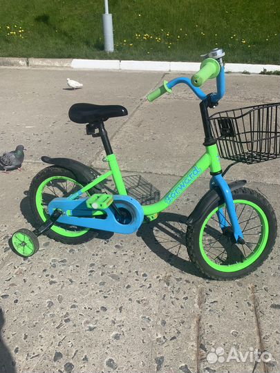 Велосипед Forward Barrio 12 зеленый (2021