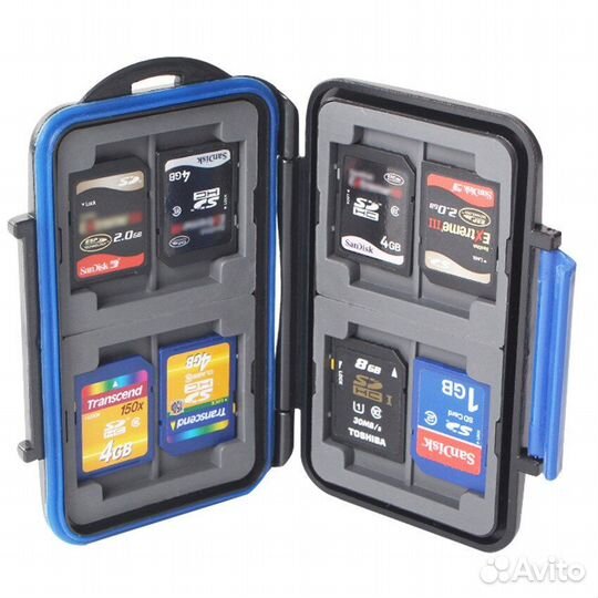 Водонепроницаемый кейс для карт памяти JJC MC-2