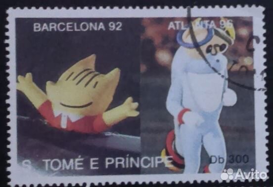 Набор марок 6шт, Сан-Томе и Принсипи, 1988-95гг