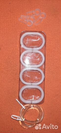 Кольца для занавески в ванную и штор (Испания )