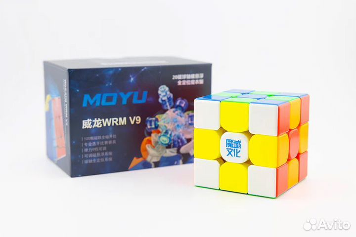 Кубик Рубика магнитный MoYu WeiLong WRM 3x3 V9 20