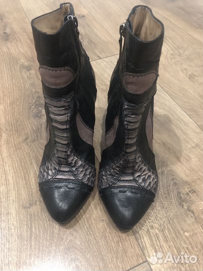 Ботильоны натуральная кожа