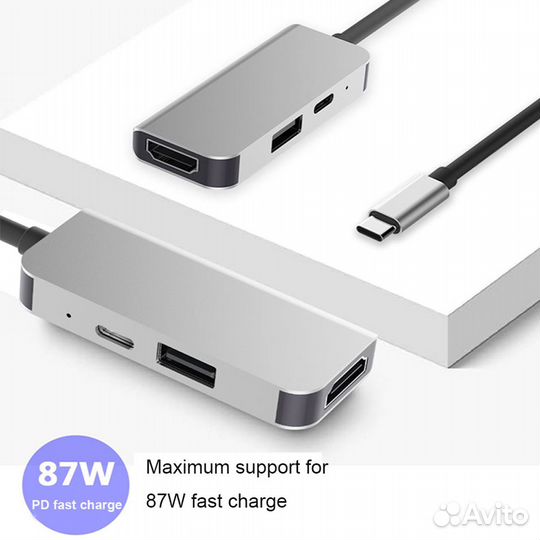 Type C Hub hdmi Charge