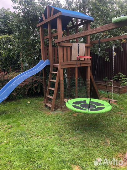 Качели-гнездо круглые Оксфорд 100 см