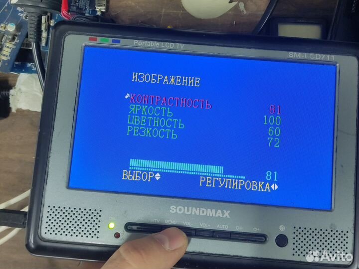 Мини тв для машины