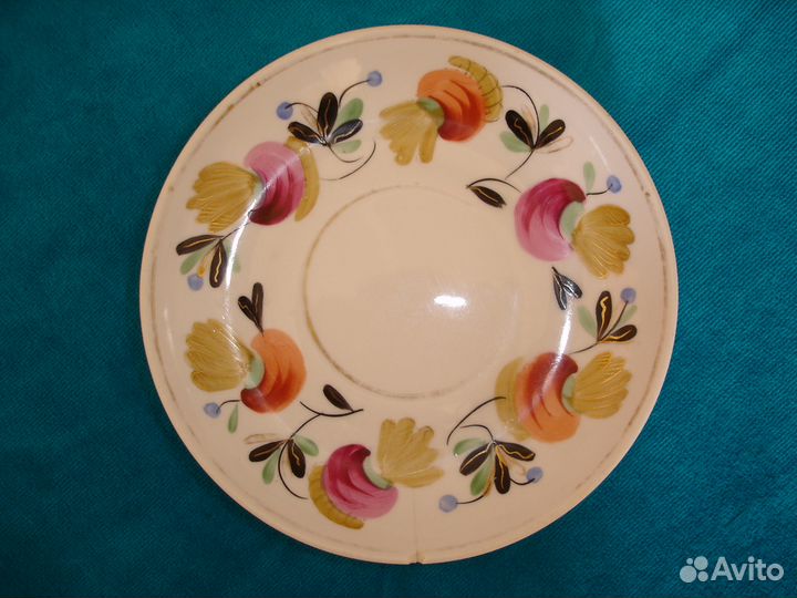 1950-е Репка Вербилки дфз блюдце