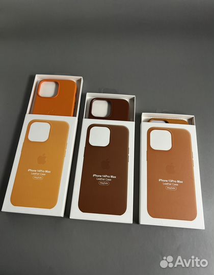 Чехол на iPhone 13 pro кожаный