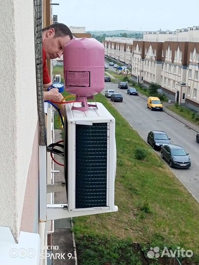 Установка кондиционеров, монтаж, заправка