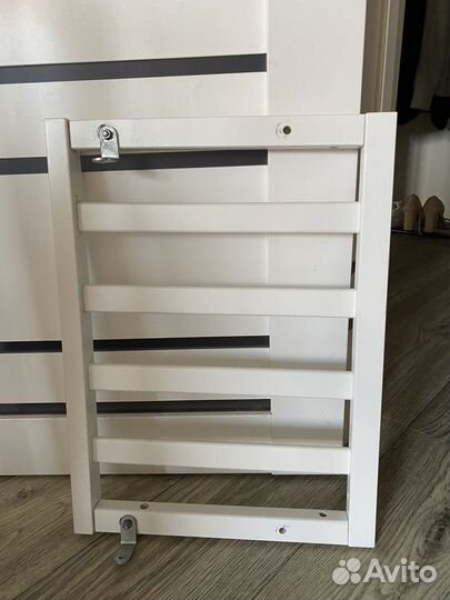 Детская кроватка трансформер с маятником круглая