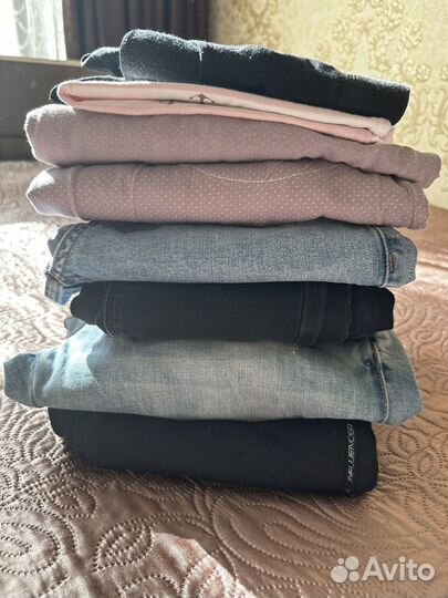 Пакет вещей для беременных, джинсы (44 размер)