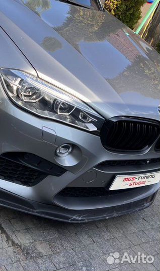 Губа Hamann карбон BMW X5M F85 хаманн ф85