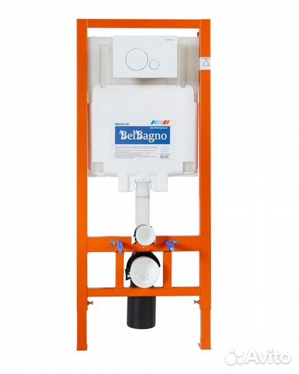 Комплект 2 в 1 Система инсталляции для унитазов B