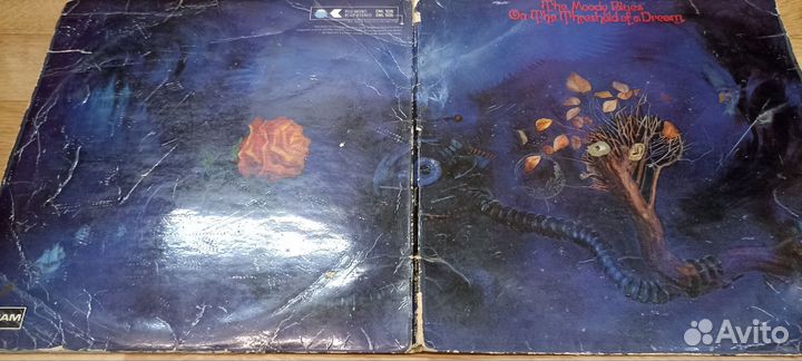 Винил грампласт испорч,Moody Blues