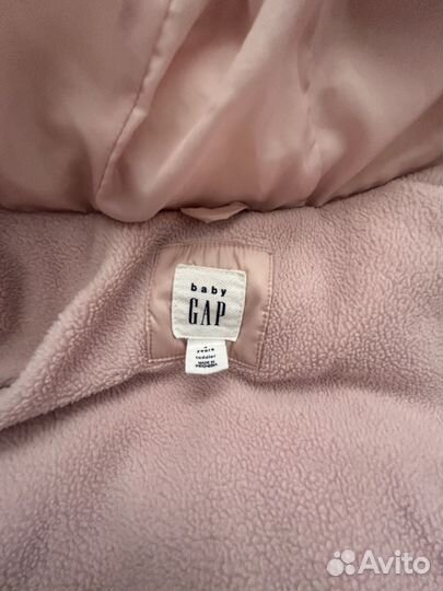 Пальто пуховик для девочки gap