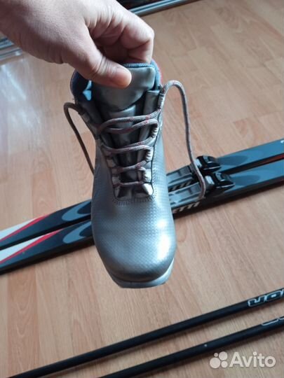 Комплект) Лыжи беговые marpetti