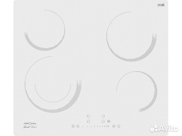 Варочная панель krona orsa 60 WH электрическая