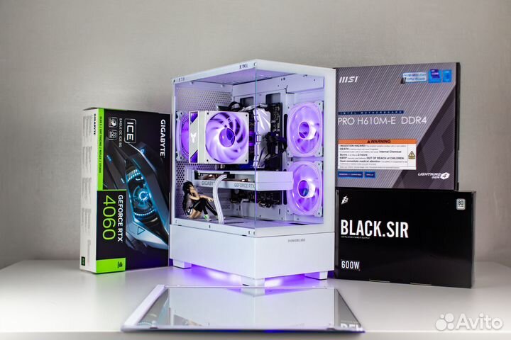 Игровой компьютер I5 12400f/ RTX 4060/ 32GB/ 1TB