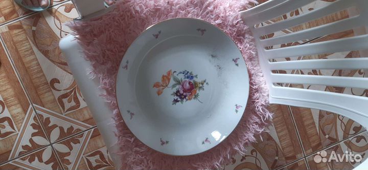 Блюдо фарфор чехословакия