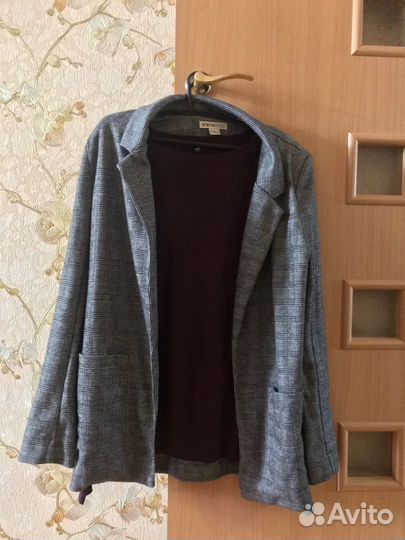 Пиджак в клетку