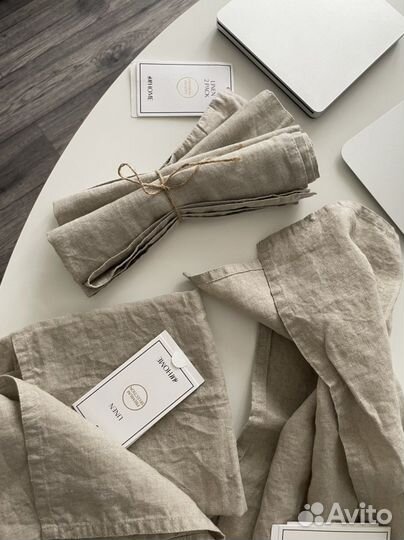 Льняные полотенца hm home premium