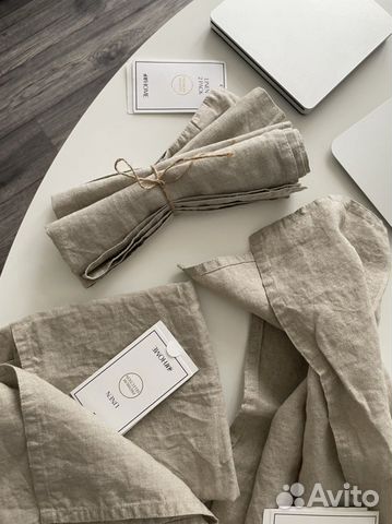 Льняные полотенца hm home premium