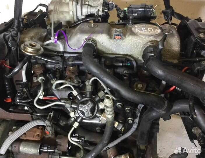 Двигатель Ford Focus Kkda 1.8 дизель 2009