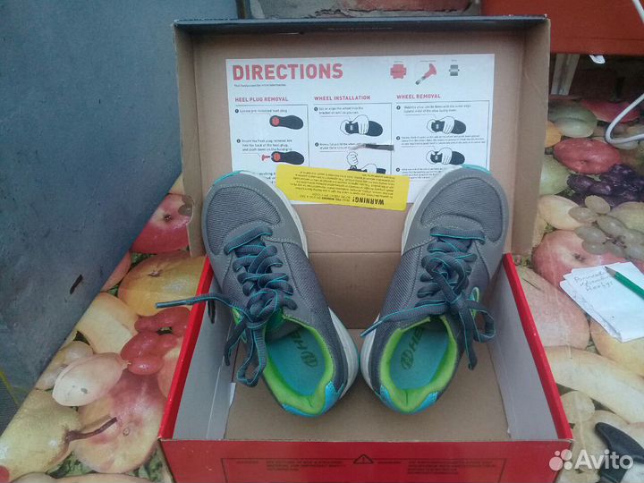 Роликовые кроссовки Heelys